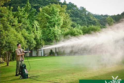 The promotion of high-pressure cleaning machines in specialized applications.