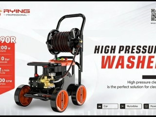 Choose a high-pressure cleaning machine as needed.
