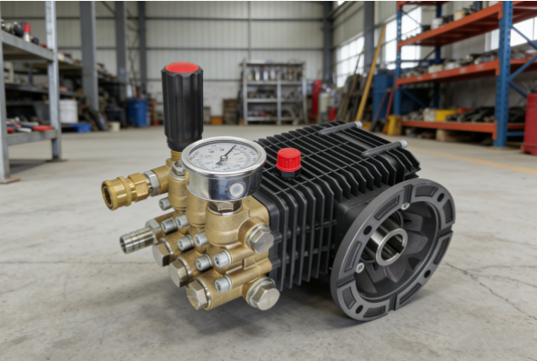 Principle of the High-Pressure Piston Pump