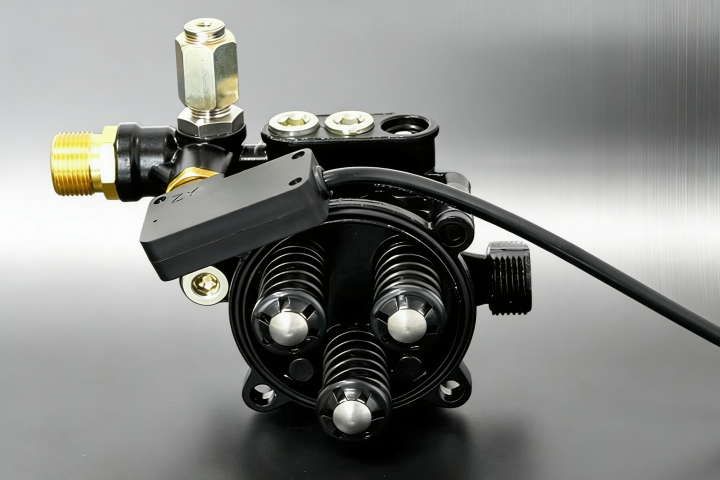 Structural characteristics of the inclined-disk type axial piston pump