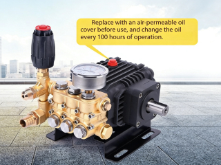 How to refuel the pressurized cleaning machine?