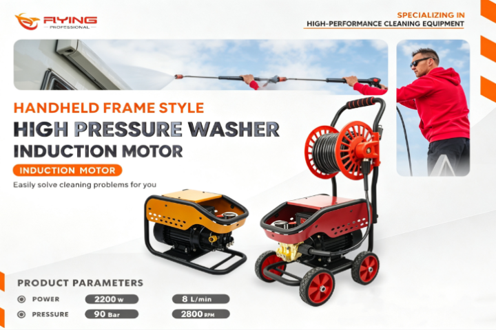 What are the differences between the high-pressure cleaning machines 280 and 380?