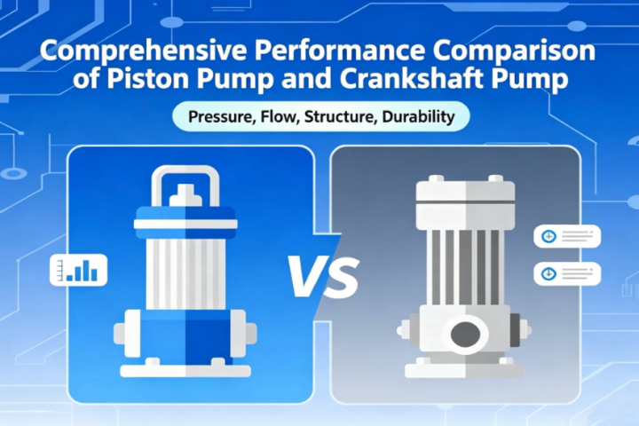 Comprehensive Analysis of Performance Comparison between Plunger Pump and Crankshaft Pump