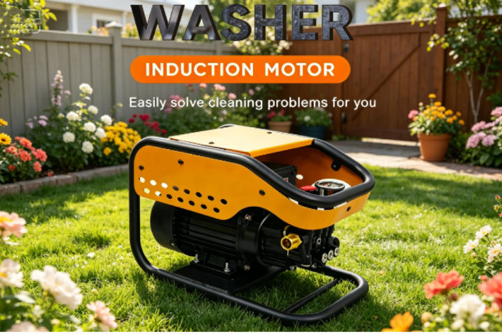 What should be done if the high-pressure washer cannot draw in water?