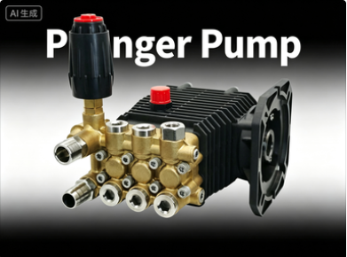 Selection of material for the pump head of a high-pressure cleaning machine