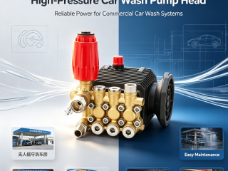 New Factory Video Launch: Strict High-Pressure Testing & Standard Assembly for Car Wash Pump Core Components