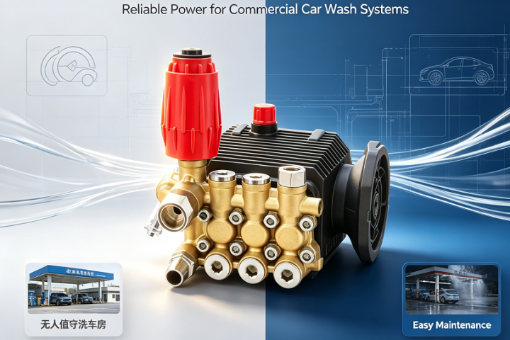 New Factory Video Launch: Strict High-Pressure Testing & Standard Assembly for Car Wash Pump Core Components