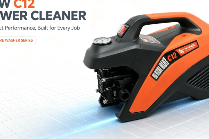 RYING new C12 portable high‑pressure washer