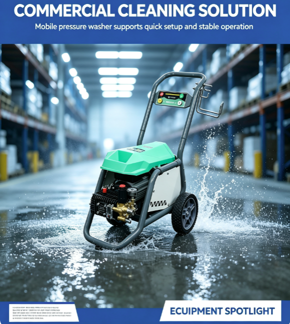 New‑Generation RY620S Commercial High‑Pressure Washer Optimized for Demanding Commercial Cleaning Markets