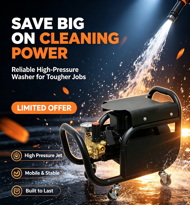High‑Pressure Washer High‑Pressure Washer
