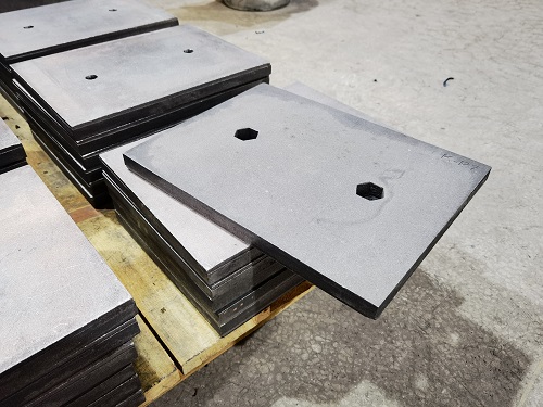 Newly 700BHN bimetal wear plates with high impact for Mining Chute and Crushers