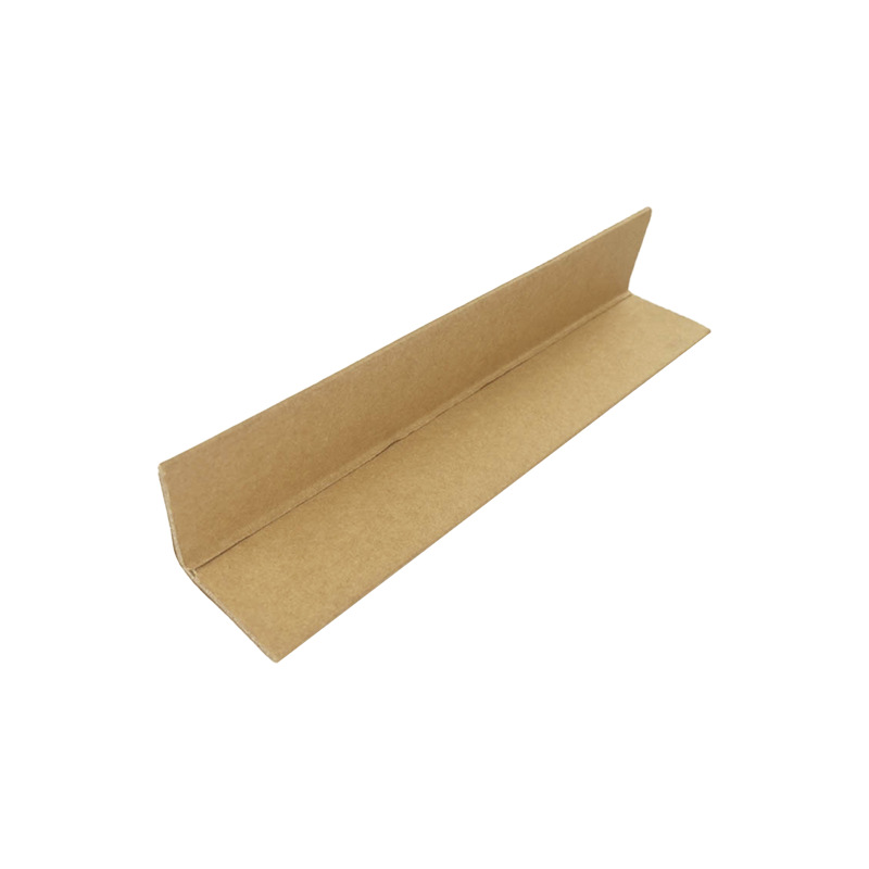 Packaging cardboard transport tray edge protection corner paper