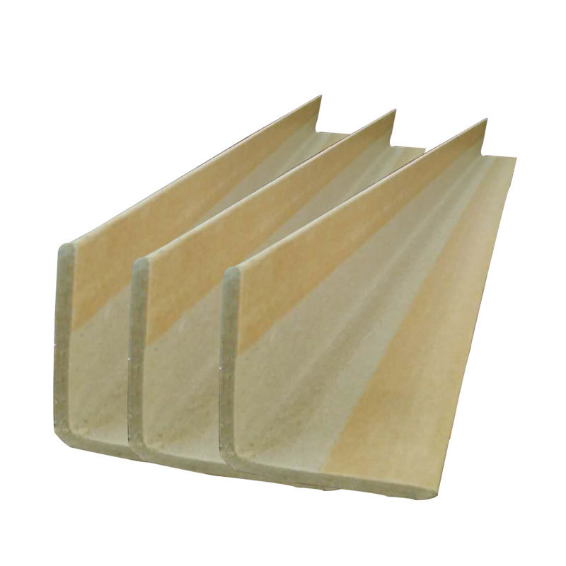 Right angle cardboard box anti-collision strip and edge closing strip