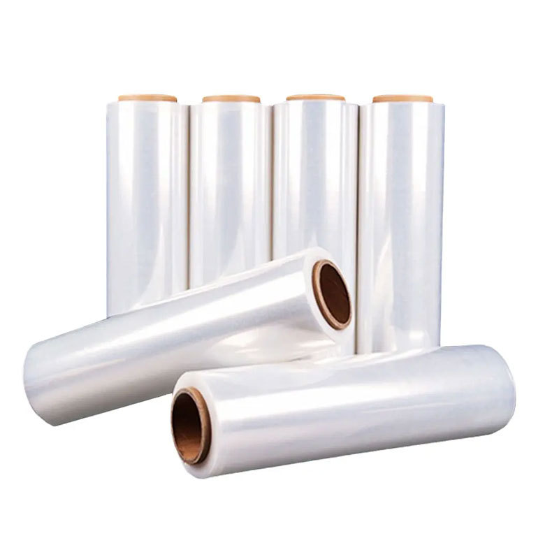 Industrial transportation transparent plastic stretch film roll