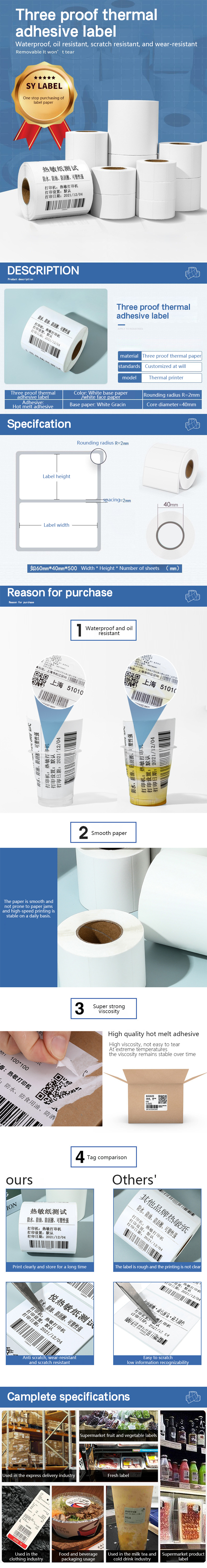 Thermal copy paper