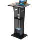 High Quality Acrylic Podiums With Wheel