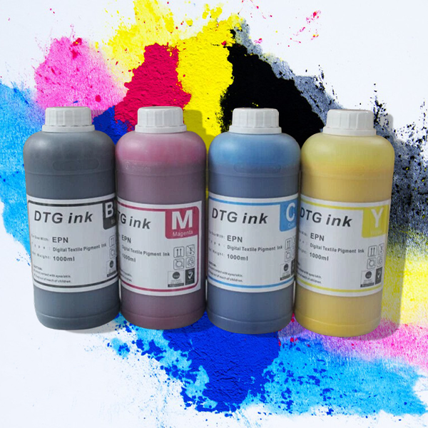 Tinta de impresora DTG de color blanco para Epson