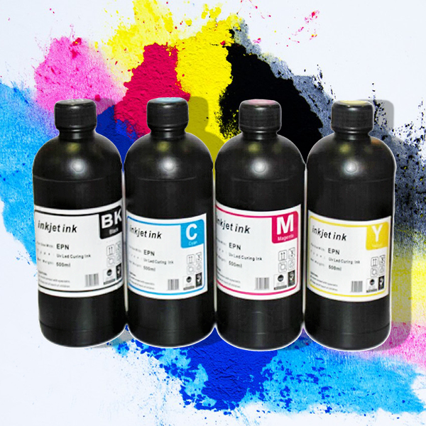 UV light curing invisible screen printing ink