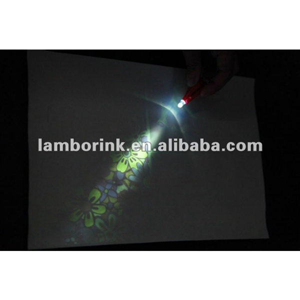 UV light curing invisible screen printing ink