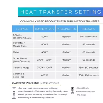 transfer paper for sublimation