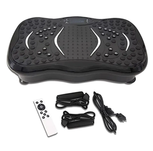 Vibration plate vibrating platform with Bluetooth magnetic therapy exercise fitness for trainer machine