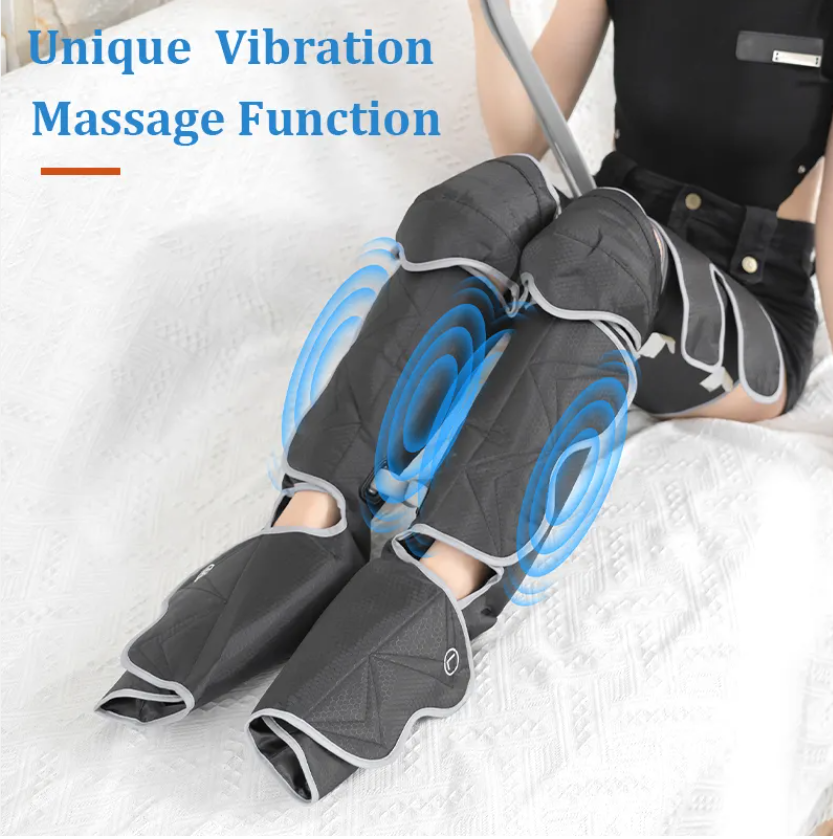 Lymphatic Drainage Pain Relief Foot Calf Device Massage Legs,Leg Massager Air Compression For Circulation And Relaxation LH-210