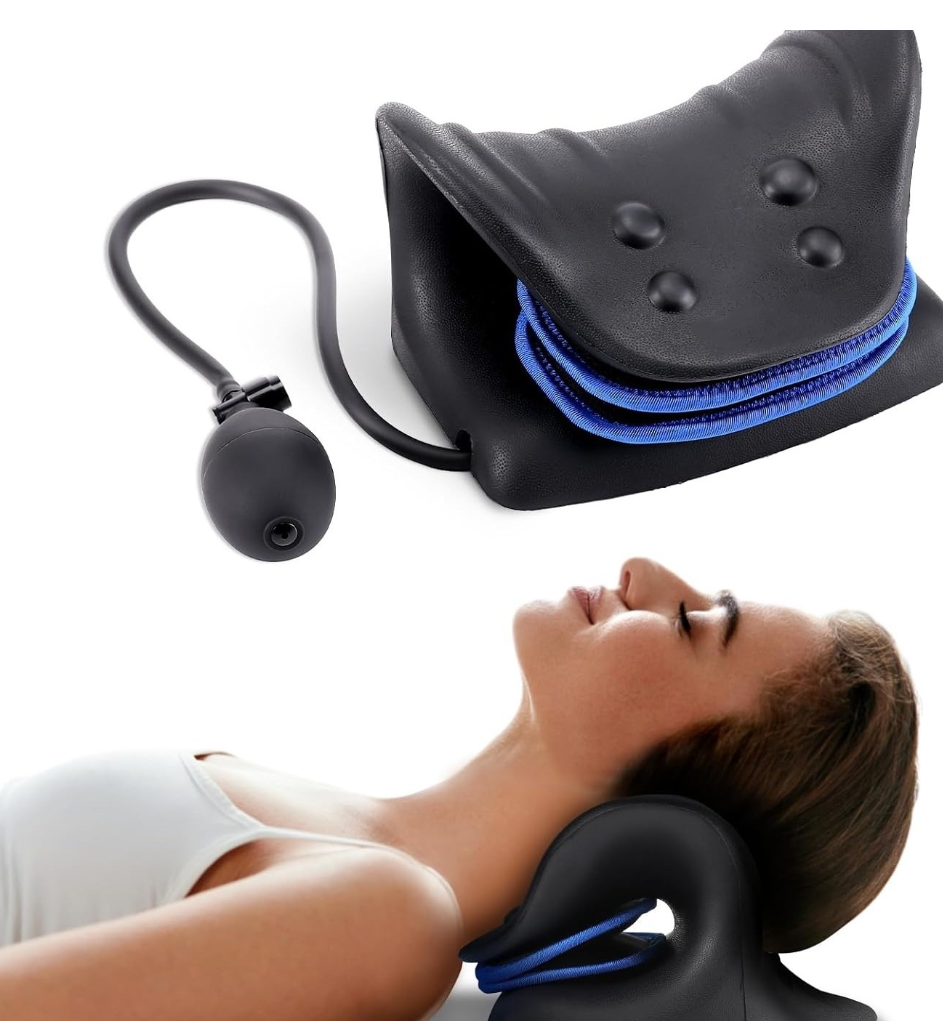 new arrivals Chiropractic Pillow Neck And Shoulder Relaxer Pain Relief Neck Stretcher LH-311