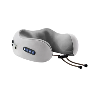 LH-216 Hot sell electric neck shiatsu massage pillow face down neck cordless u shape pillow massager