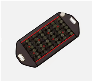 Hot Selling LED Red Light Photon Hot Stone Jade Tourmaline Heating Mats Far Infrared Bio Massage Mat