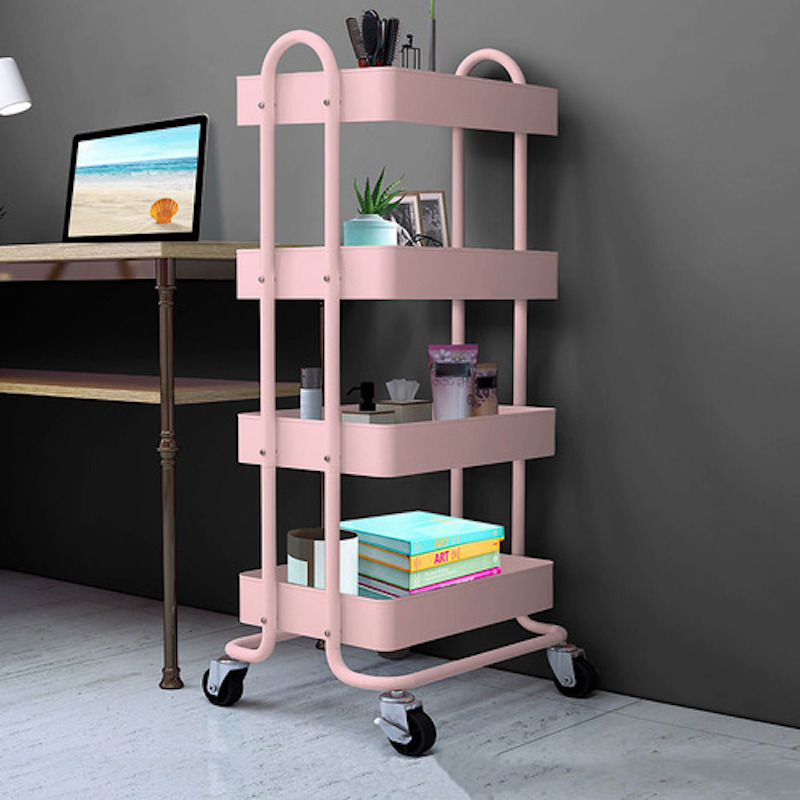 Japanese customer metal storage trolley