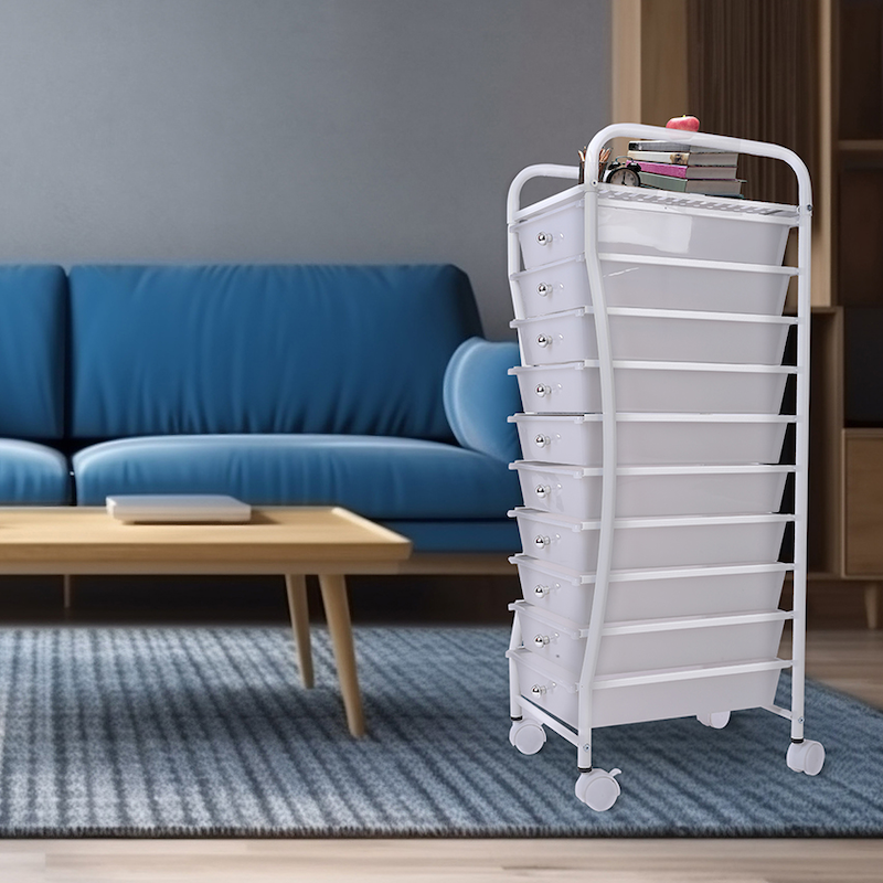 Plastic Storage Trolley