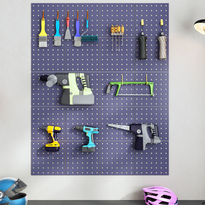 Wall Mount Shelf Pegboard For Craftroom