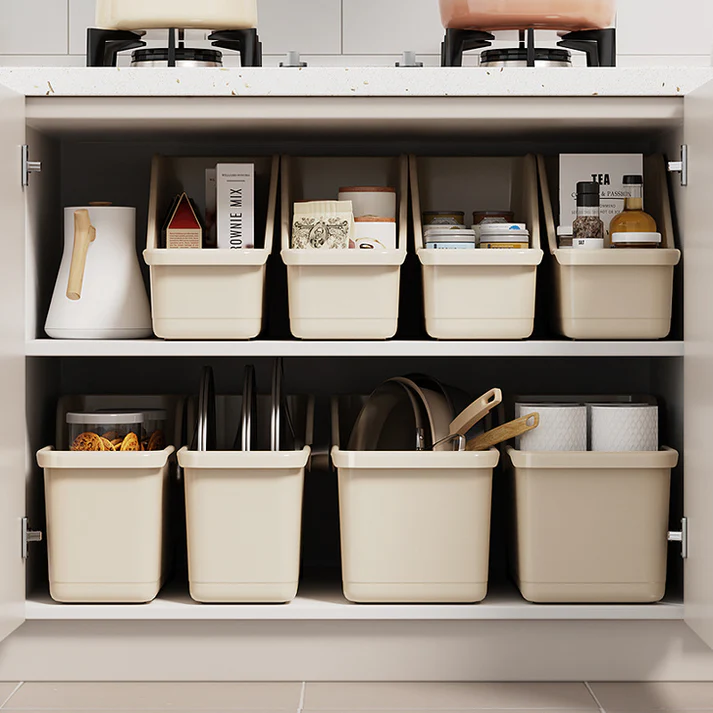 Multifunctional Kitchen Storage Box With Wheels