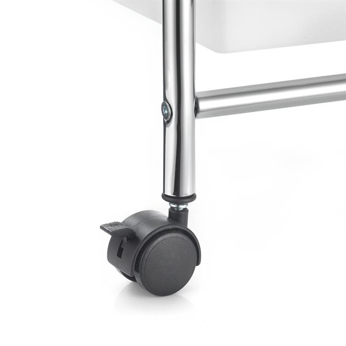Multifunctional Drawers Rolling Storage Cart Rack