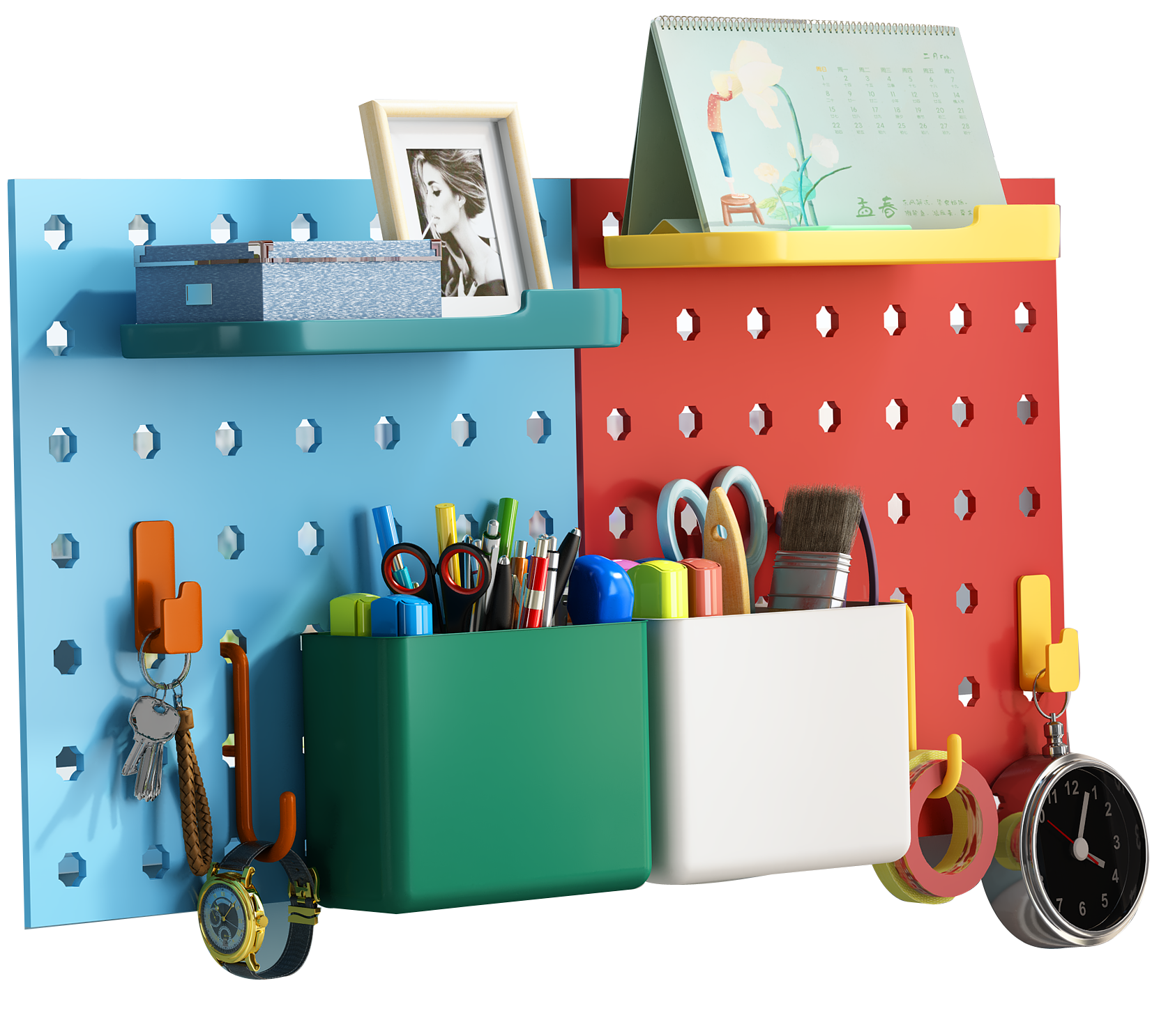 Multifunctional Office Storage Wall Mounted Shelf