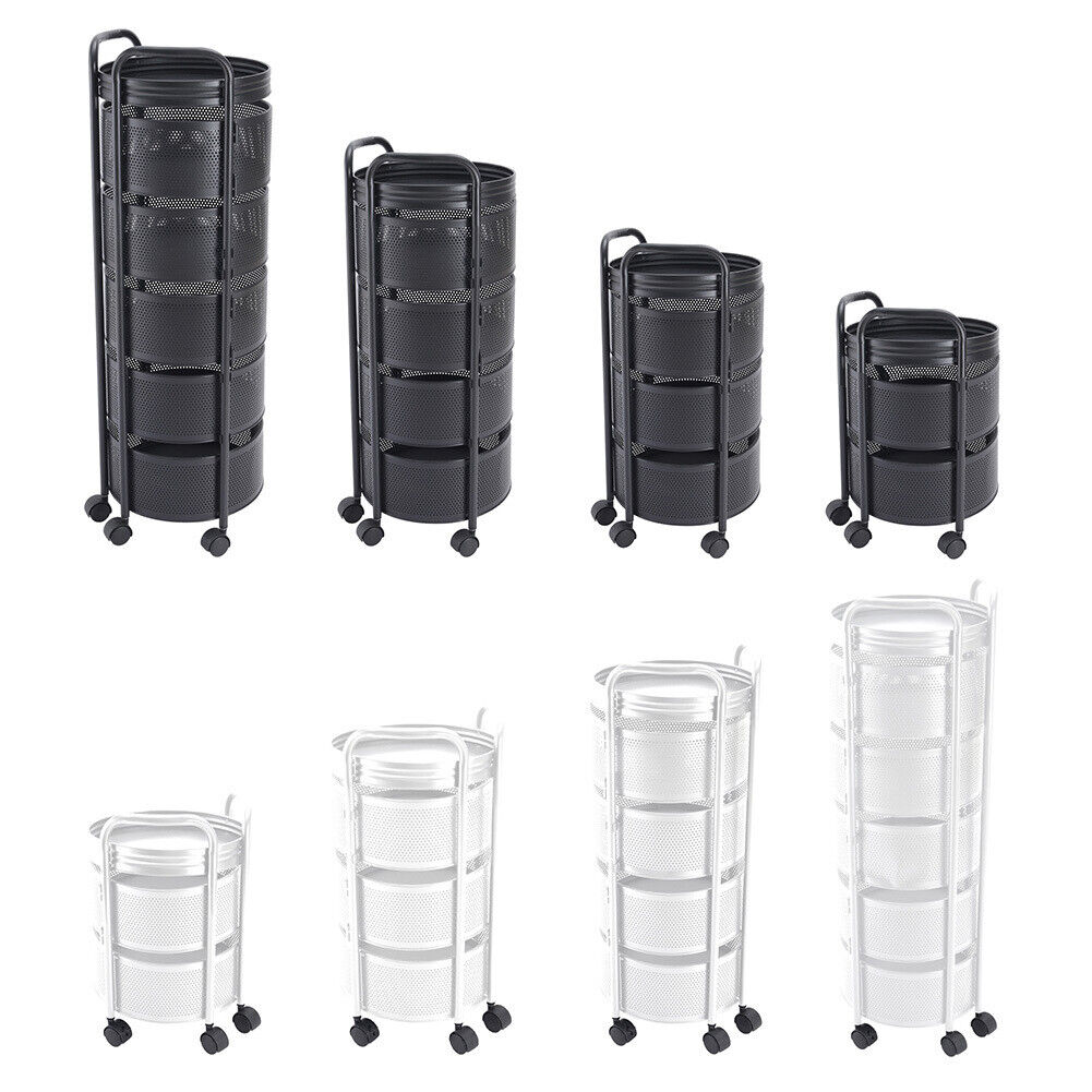 Removable Fruit Basket Storage Container Trolley