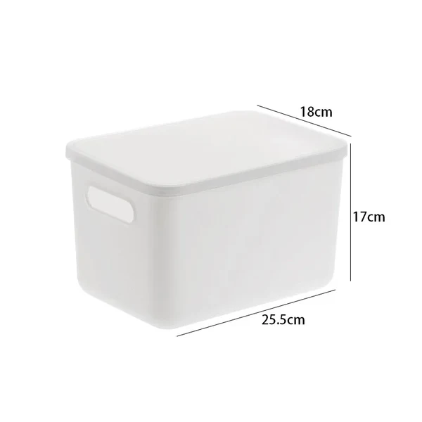 Multicolor Plastic Clothes Storage Boxes With Lids