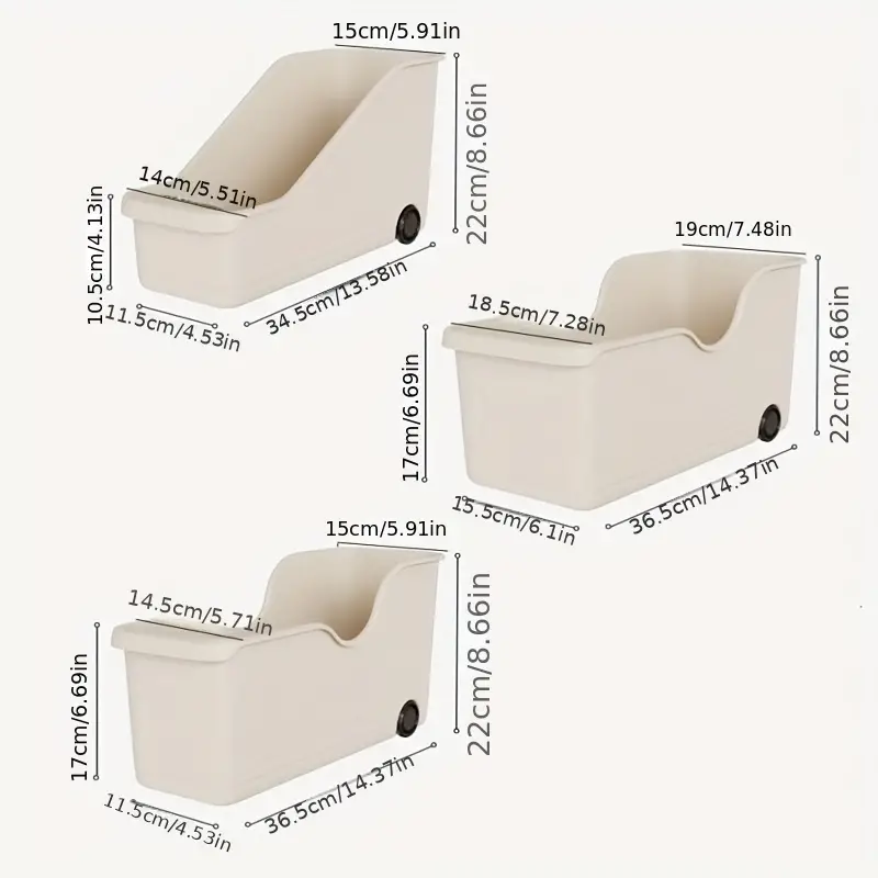 Multifunctional Kitchen Storage Box With Wheels