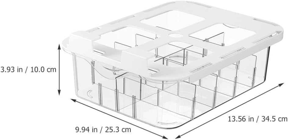 Multifunction Plastic Socks Underwear Drawer Organizer