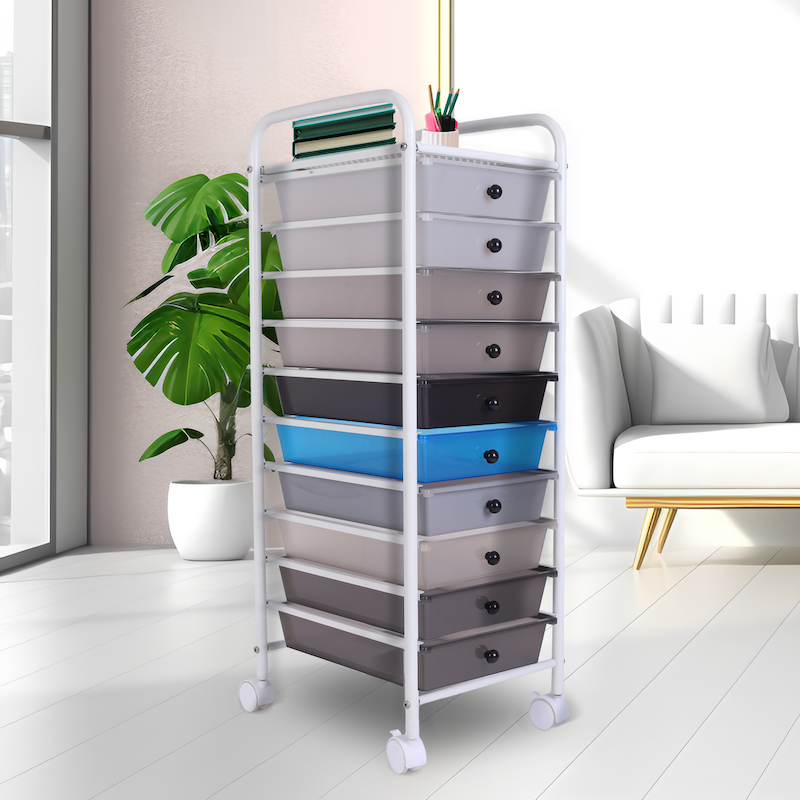 storage cart on wheels