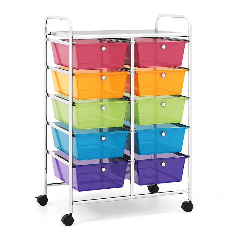 10 drawer trolley