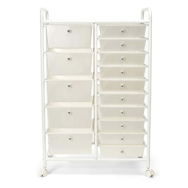 15 drawer rolling cart