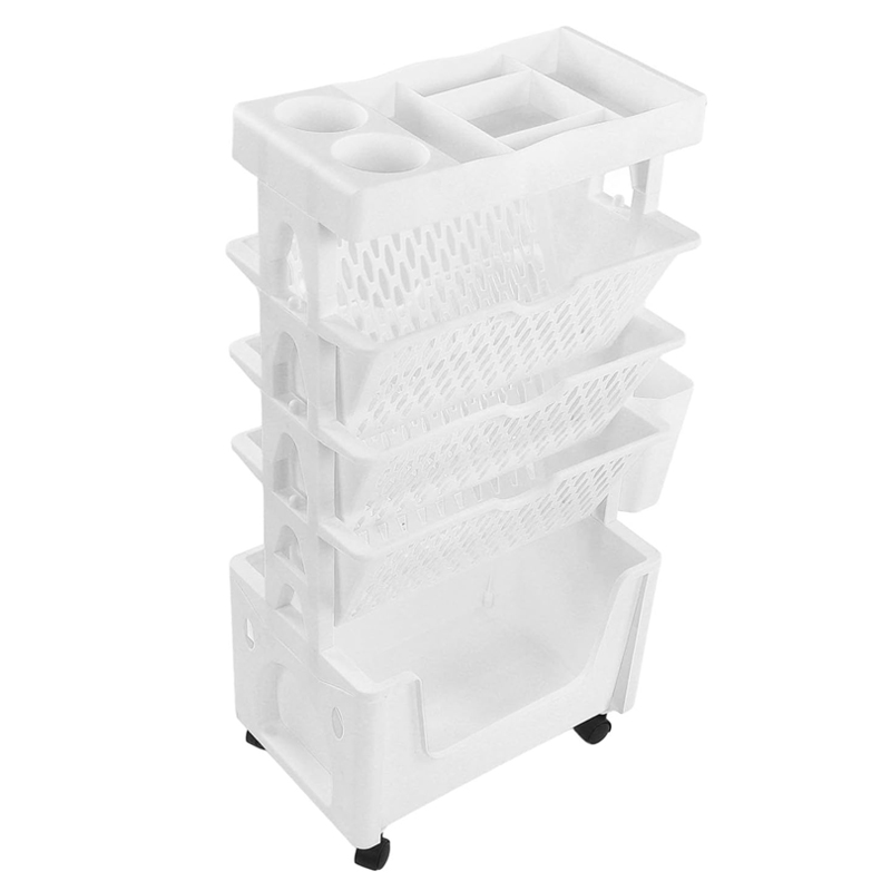 rolling organization bookshelf