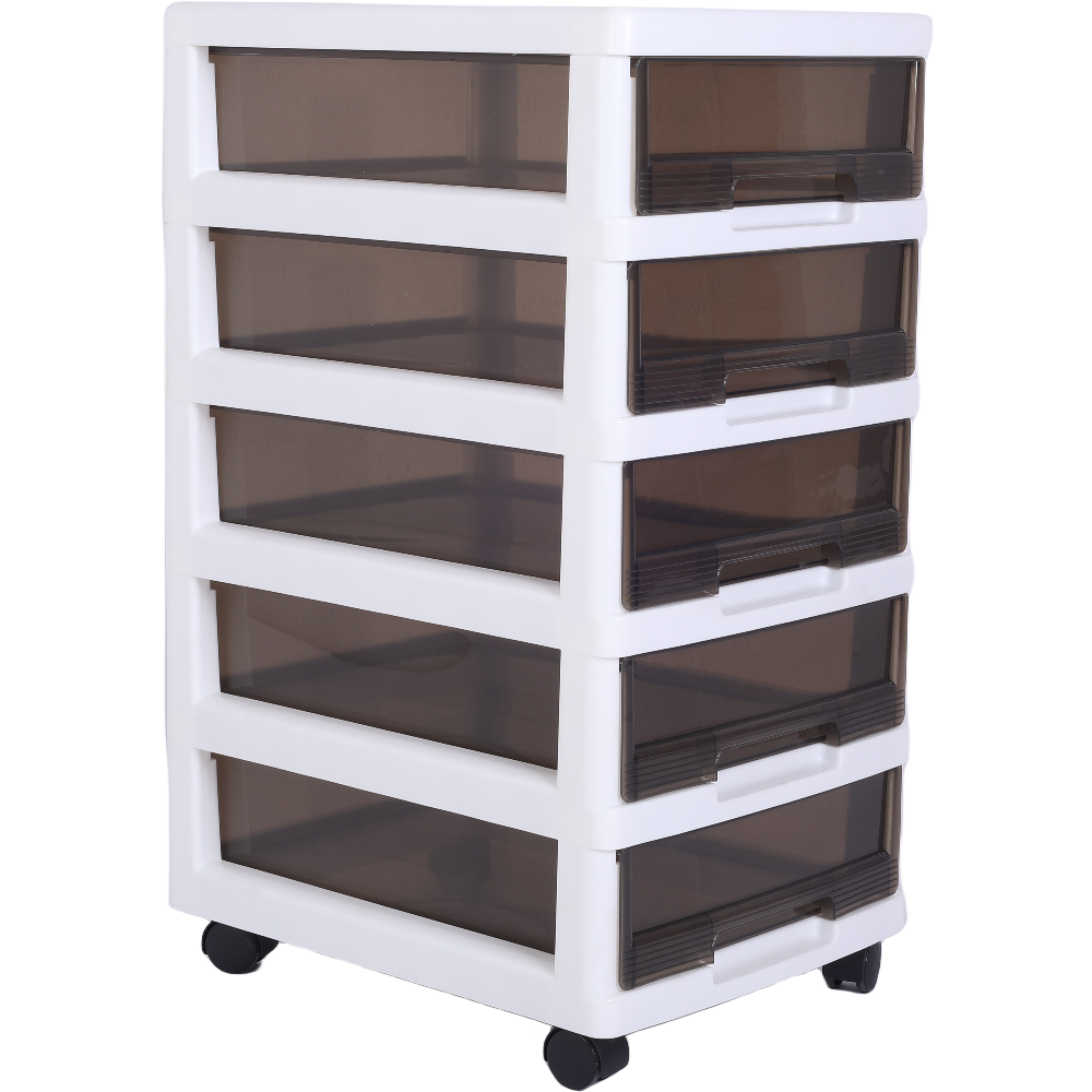 5 drawer rolling cart