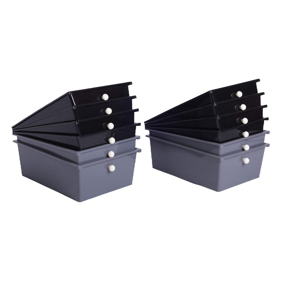12 drawer storage cart
