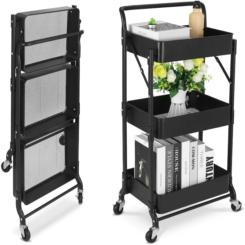 rolling foldable cart