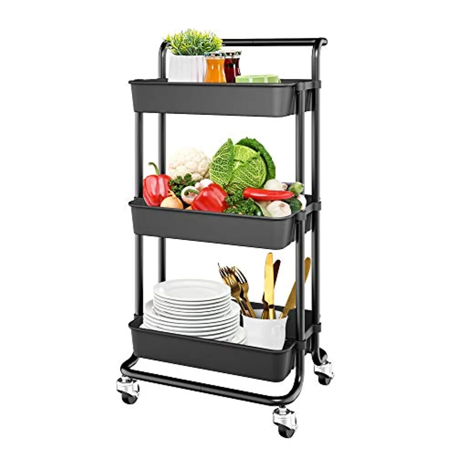 rolling storage cart