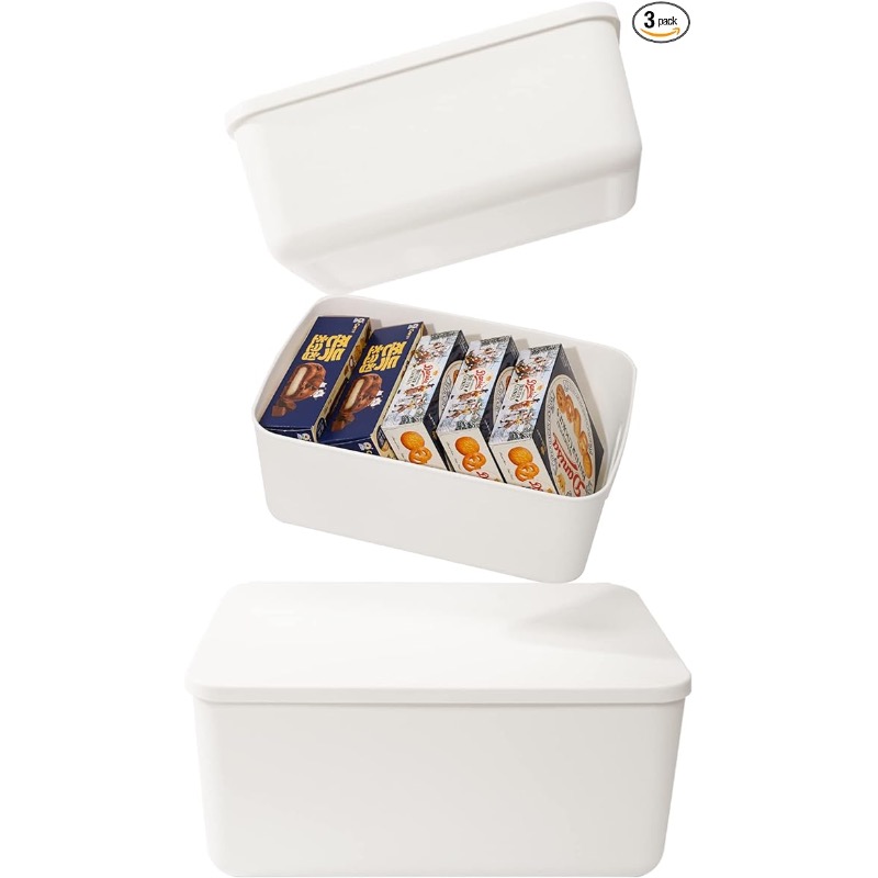 Japanese Style Plastic Storage Box With Lid