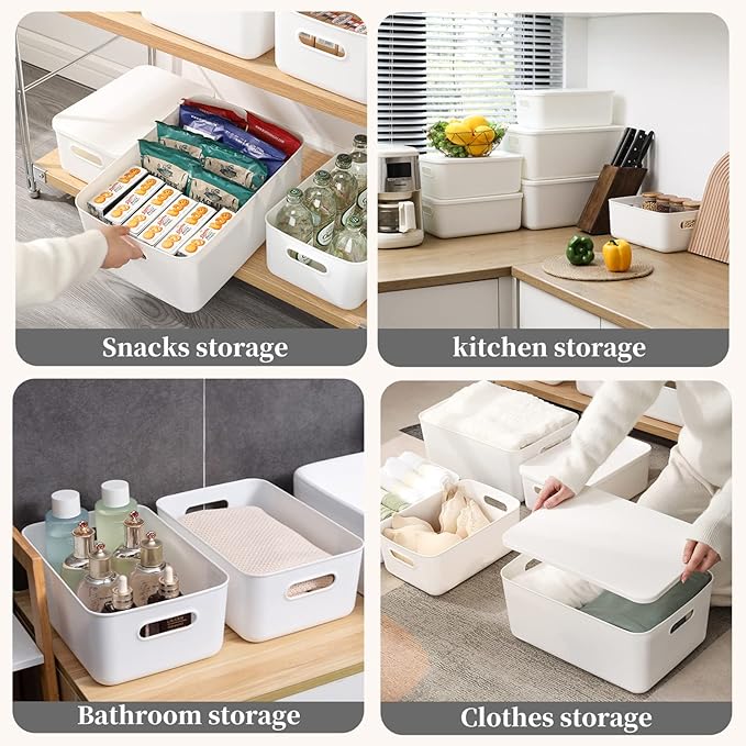 small storage boxes with lids