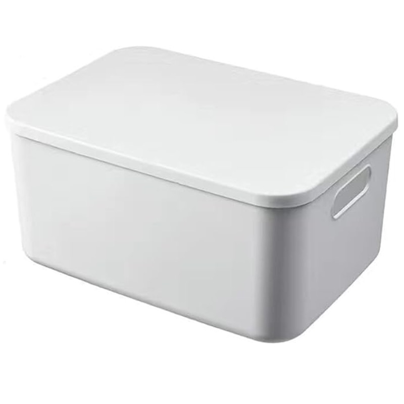 Multifunctional Small White Storage Boxes With Lids